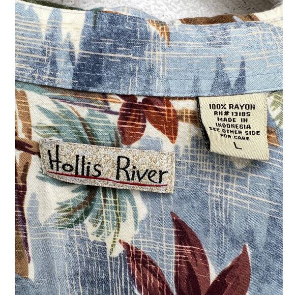 Lot of 3 VINTAGE y2k Hawaiian Shirts L 100% Rayon Button Down Island Tropical - Picture 5 of 13